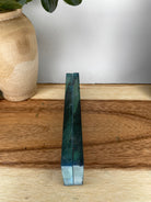 KS-467: Knife Scales  -  Green Blue Dye Stabilized Spalted Maple Wood Knife Scales - Jakob Janssen Studios