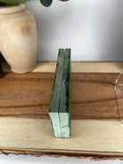 KS-484: Knife Scales  -  Green Dye Stabilized Maple Burl Wood Knife Scales - Jakob Janssen Studios