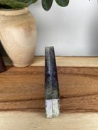 KS-497: Knife Scales  -  Purple Dye Stabilized Hempwood Knife Scales - Jakob Janssen Studios