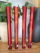 BLong-006: Pen Blanks - Red Copper Round Bespoke   Alumilite Resin Casting - Jakob Janssen Studios