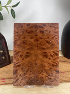 KS-500: Knife Scales  -  Natural Stabilized Redwood Lace - Jakob Janssen Studios