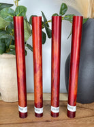 BLong-006: Pen Blanks - Red Copper Round Bespoke   Alumilite Resin Casting - Jakob Janssen Studios