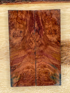 KS-030: Knife Scales - Dye Stabilized Cherry Burl - Jakob Janssen Studios