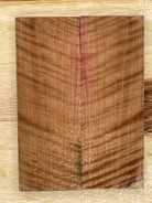 KS-056: Knife Scales - Natural Stabilized Curly Maple - Jakob Janssen Studios