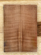 KS-058: Knife Scales - Natural Stabilized Curly Maple - Jakob Janssen Studios