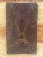 KS-102: Knife Scales - Purple Dyed Stabilized Splated Maple - Jakob Janssen Studios