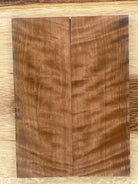 KS-125: Knife Scales - Stabilized Curly Maple - Jakob Janssen Studios