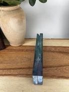 KS-469: Knife Scales  -  Green Blue Purple Dye Stabilized Spalted Maple Wood Knife Scales - Jakob Janssen Studios