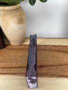 KS-473: Knife Scales  -  Blue Purple Pink Dye Stabilized Spalted Maple Wood Knife Scales - Jakob Janssen Studios