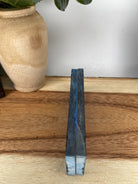 KS-481: Knife Scales  -  Blue Dye Stabilized Spalted Maple Wood Knife Scales - Jakob Janssen Studios