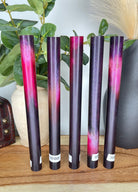 BLong-002: Pen Blanks - Purple Pink Sparkles Round Bespoke   Alumilite Resin Casting - Jakob Janssen Studios