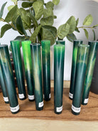 BShort-005: Bespoke Green Nebula Green Pen Blank Alumilite Resin Casting - Jakob Janssen Studios